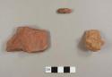 Brick fragments, including some possibly handmade