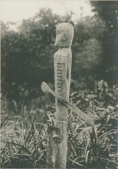 Wooden image of spirit