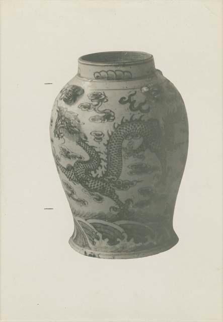 Porcelain jar