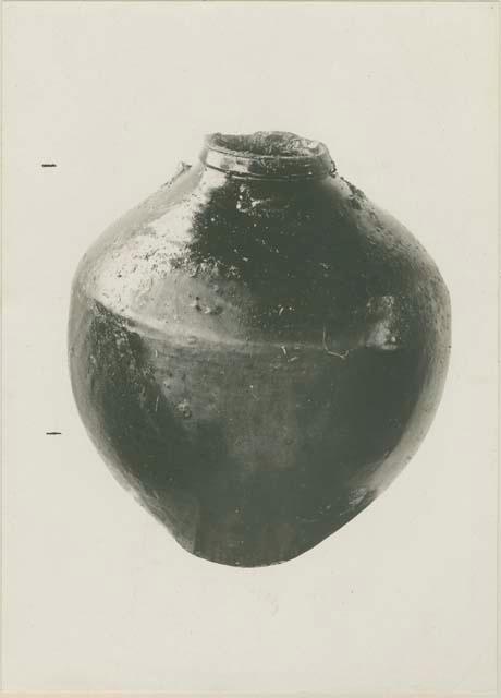 Earthen jar: Kandungan