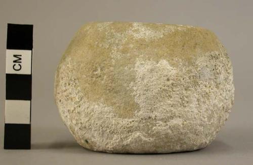 Pitted hammer stone or anvil