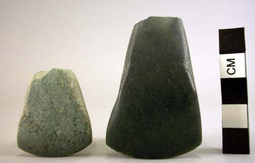 Small stone axe; Jade