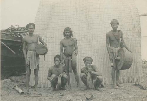 Group of Tagbanua musicians