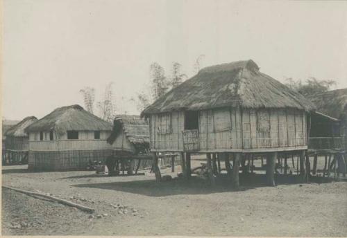 Houses in Tinguian village of Baak