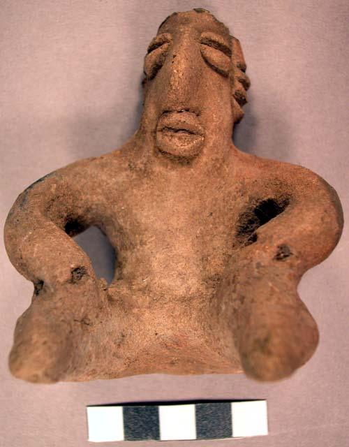 Terra cotta effigy, human figure