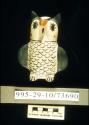 Polychrome-on-off white Owl