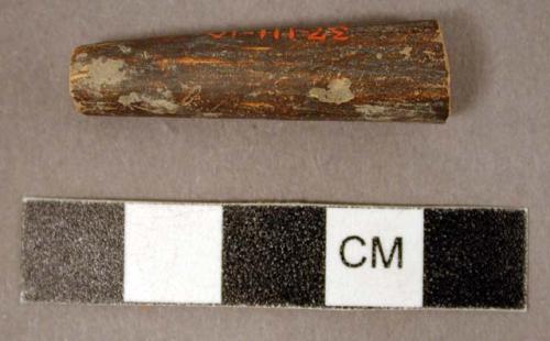 Fragment of pottery pipe