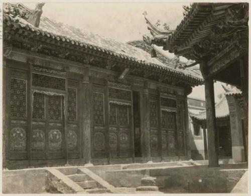 Facade of a lama temple