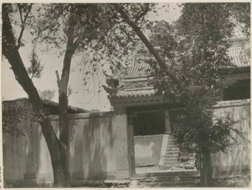 Temple courtyard