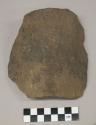 Cord-marked rim and body sherd (1/4 vessel)