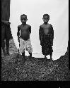 B/W image: Solomon Yambi and Rinnet Consita, Govermas Village, Middle Sepik