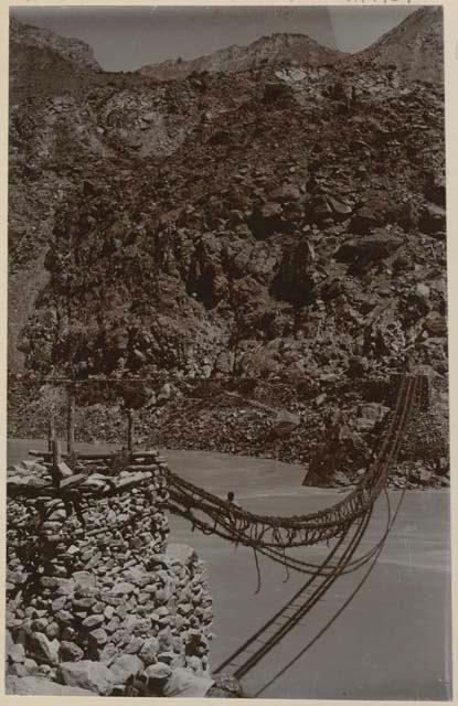 Wicker-work bridge