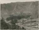 View of landscape and temples of Labrang, Tibet
