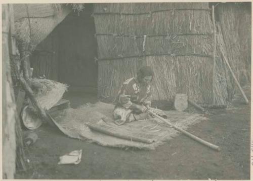Man making musa