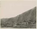 View of temples and landscape