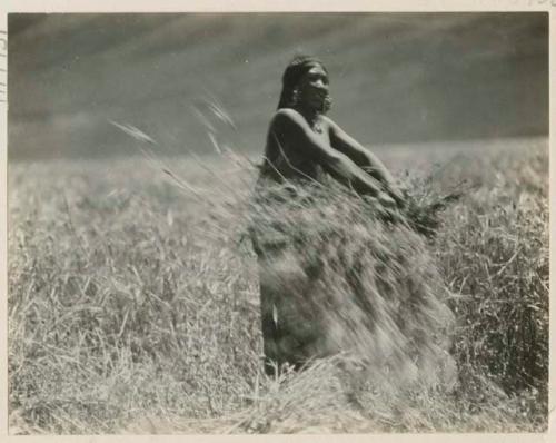 Women working in a field