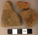 Ceramic, earthenware body sherds