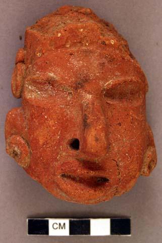 Figurine head (human)