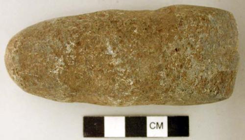 Ground stone, grooved axe