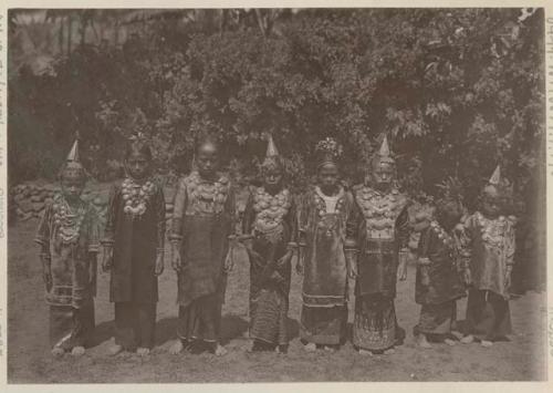 Group of children standing