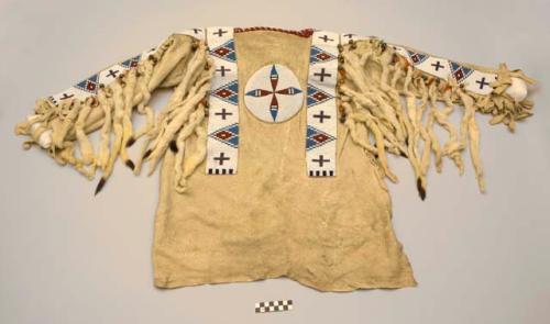 Blackfoot beaded shirt.