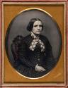 Daguerreotype, seated woman