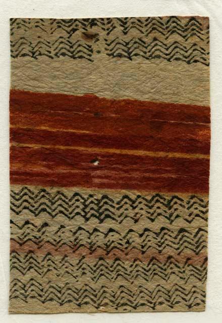 Tapa cloth sample