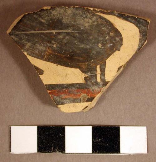 Zoomorphic (?) potsherd