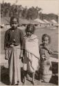 Three children standing