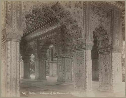 Interior of Diwan-i-Khas