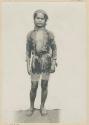 Bagobo man wearing traditional clothing