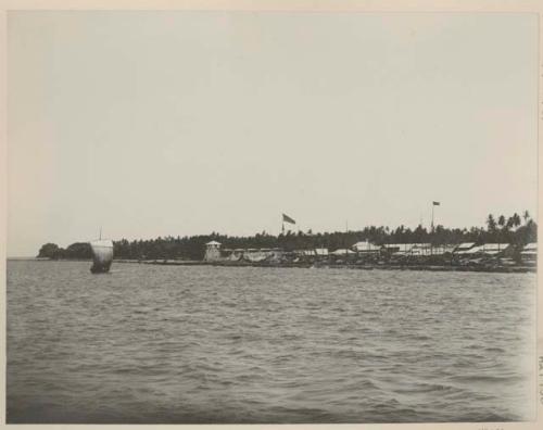 Boat and shoreline