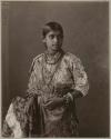 Studio portrait of a Kandian woman