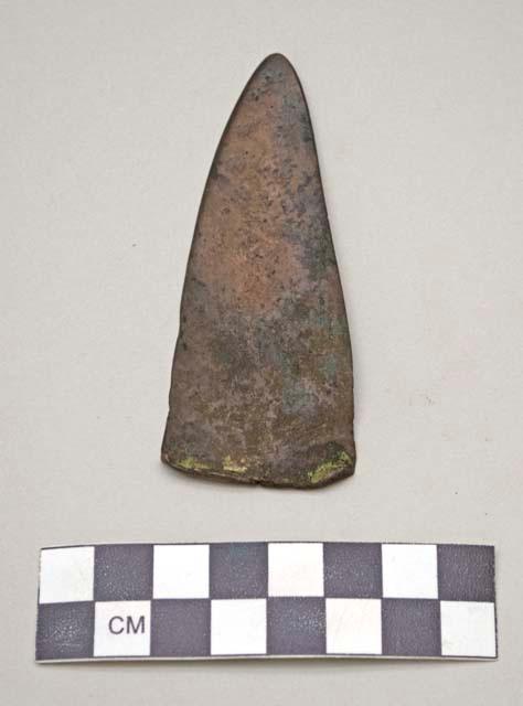 Copper spearhead