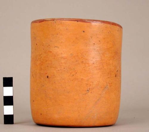 Straight-walled Yojoa polychrome pottery vase - Mayoid type