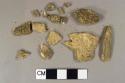 Bone fragments, likely all mammal