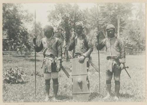 Group of Bagobo warriors