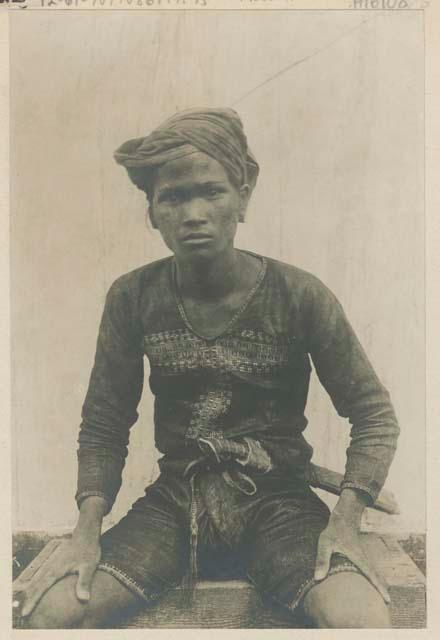 Bilan man wearing traditional clothing