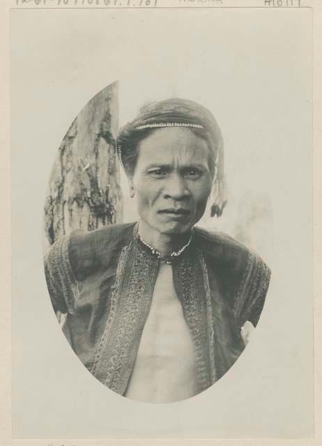 Bilan man wearing traditional clothing
