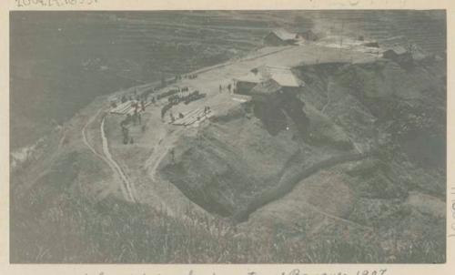 View of Constabulary headquarters at Banaue