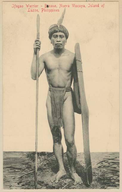 Middle class Ifugao Warrior. Photo by Worcester