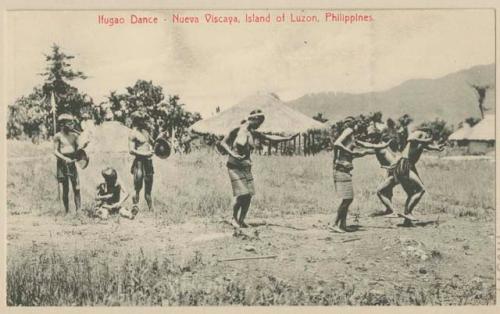 Typical Ifugao dance - Ambabag Pueblo. Photo by Worcester