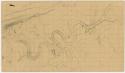 Pencil sketch of  Serpent Mound