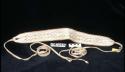 Burden strap made of hemp. Braided tie. Edged with basswood bark(?). True thread