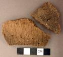 Ceramic, earthenware body sherds