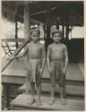 Suyoc Igorot boys - Bolee and Keytop. Taken at the St. Louis Exposition, 1904