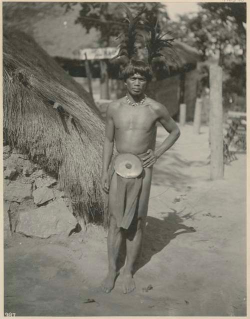 Antonio - Chief of the Igorots. Taken at the St. Louis Exposition, 1904