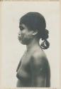 Ifugao woman, profile