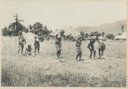 Group of Ifugao dancers