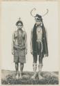 Ifugao man and woman wearing marriage clothing